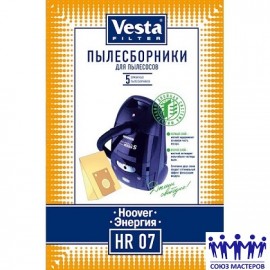 Мешок пылесоса одноразовый Hoover упаковка 5 шт Веста HR07